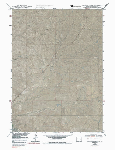WY-ANTELOPE CREEK: GeoChange 1948-2012 Preview 1