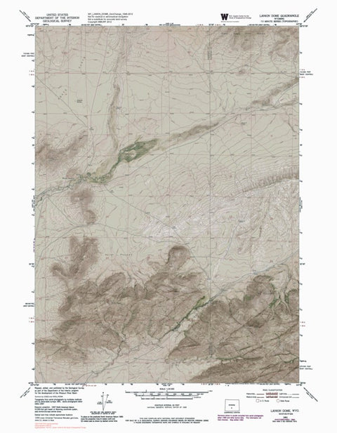 WY-LANKIN DOME: GeoChange 1946-2012 Preview 1