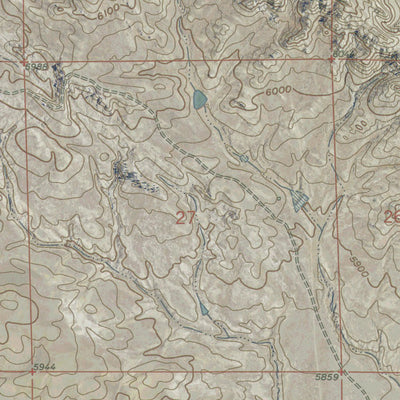 WY-GAYLORD RESERVOIR: GeoChange 1954-2012 Preview 3