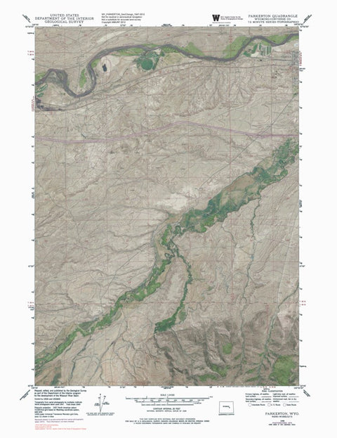 WY-PARKERTON: GeoChange 1947-2012 Preview 1