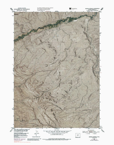 WY-BARRAS SPRINGS: GeoChange 1949-2012 Preview 1