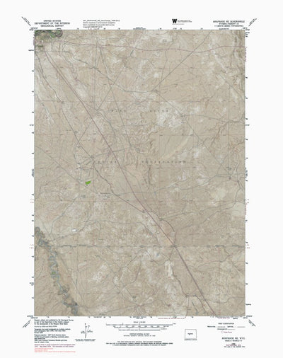 WY-ARAPAHOE NE: GeoChange 1949-2012 Preview 1