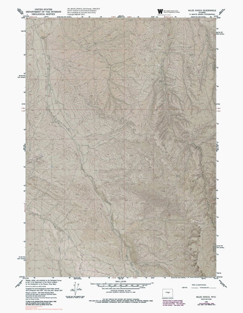 WY-MILES RANCH: GeoChange 1949-2012 Preview 1