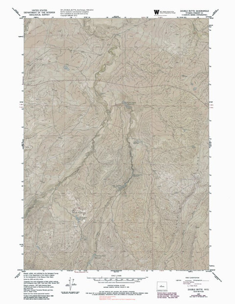 WY-DOUBLE BUTTE: GeoChange 1949-2012 Preview 1