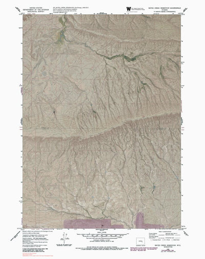 WY-BATES CREEK RESERVOIR: GeoChange 1959-2012 Preview 1