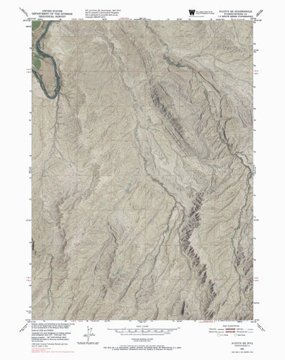 WY-ALCOVA SE: GeoChange 1947-2012 Preview 1