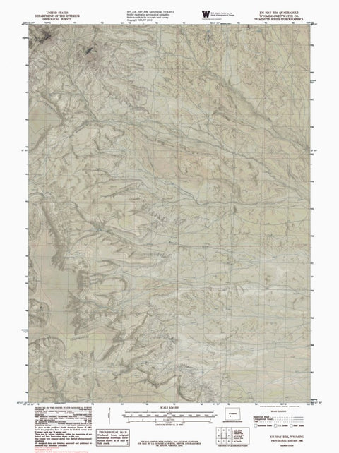WY-JOE HAY RIM: GeoChange 1979-2012 Preview 1