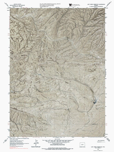 WY-LOST CREEK RESERVOIR: GeoChange 1960-2012 Preview 1