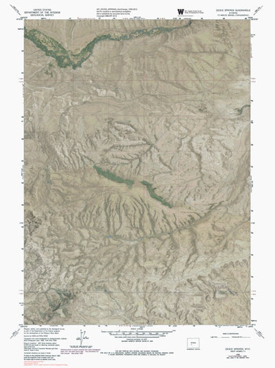 WY-DICKIE SPRINGS: GeoChange 1956-2012 Preview 1