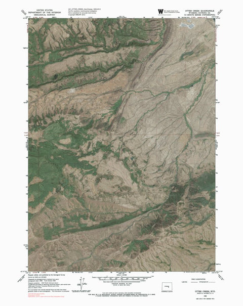 WY-OTTER CREEK: GeoChange 1959-2012 Preview 1