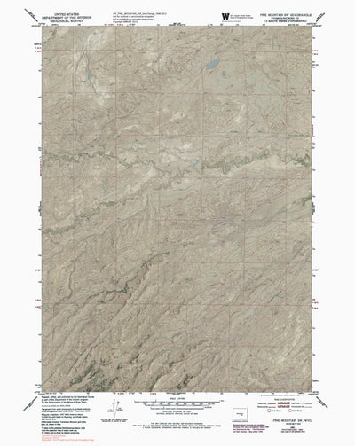 WY-PINE MOUNTAIN SW: GeoChange 1946-2012 Preview 1