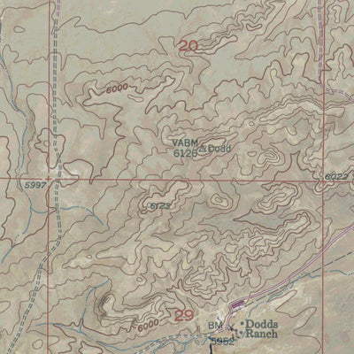 WY-PINE MOUNTAIN SW: GeoChange 1946-2012 Preview 2