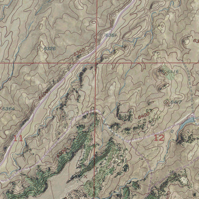 WY-PINE MOUNTAIN SW: GeoChange 1946-2012 Preview 3
