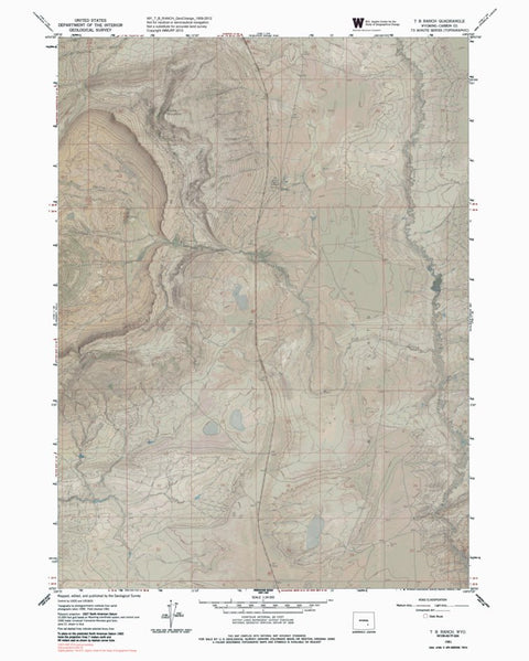 WY-T B RANCH: GeoChange 1959-2012 Preview 1