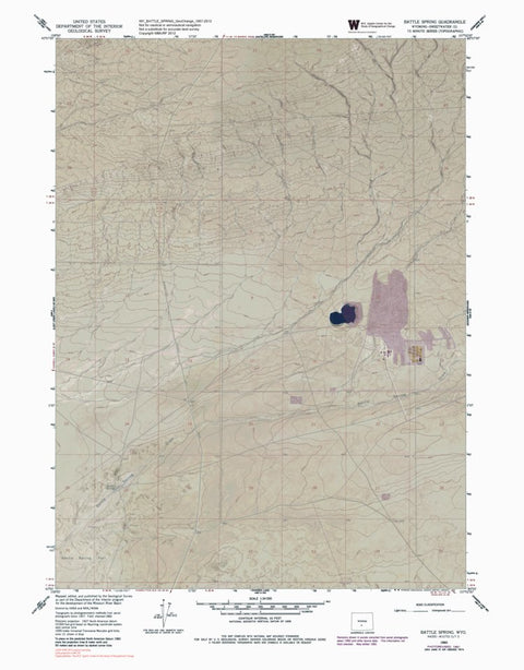 WY-BATTLE SPRING: GeoChange 1957-2012 Preview 1