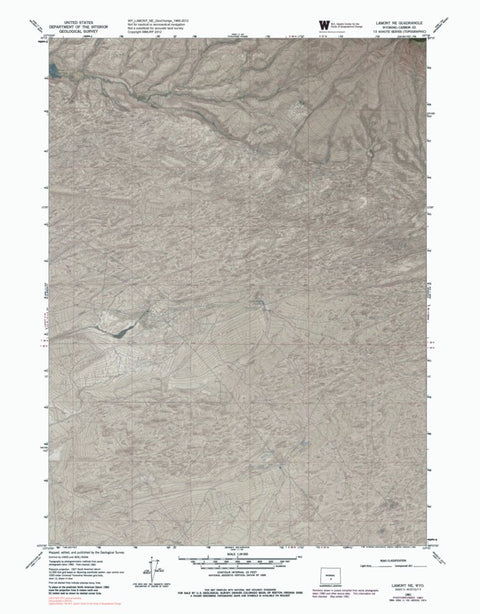 WY-LAMONT NE: GeoChange 1960-2012 Preview 1