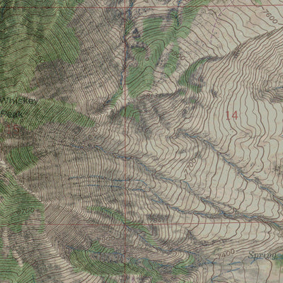 WY-WHISKEY PEAK: GeoChange 1960-2012 Preview 2