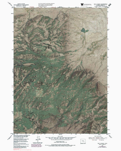 WY-THE Q RANCH: GeoChange 1949-2012 Preview 1
