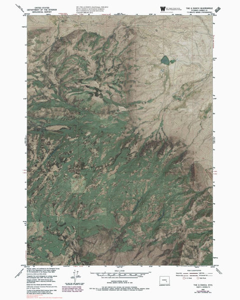 WY-THE Q RANCH: GeoChange 1949-2012 Preview 1