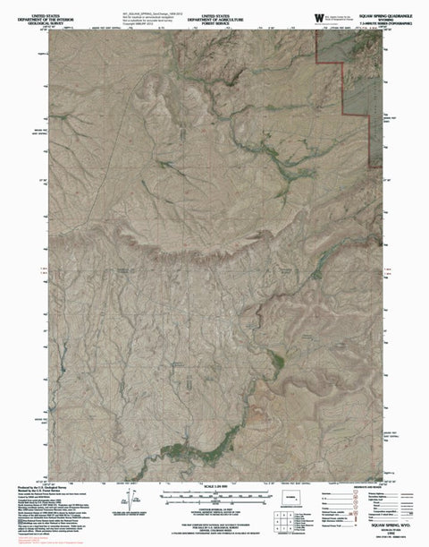 WY-SQUAW SPRING: GeoChange 1959-2012 Preview 1