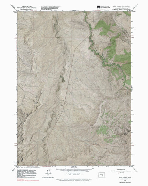 WY-TWIN BUTTES: GeoChange 1959-2012 Preview 1