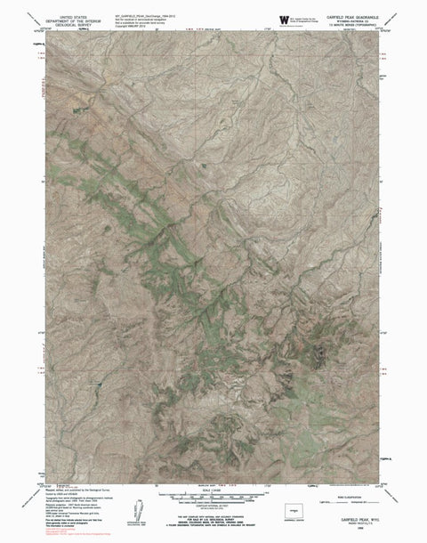 WY-GARFIELD PEAK: GeoChange 1954-2012 Preview 1