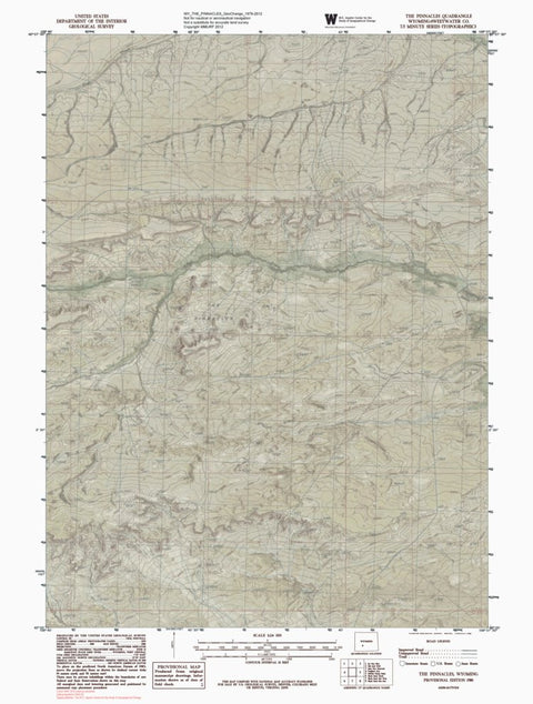 WY-THE PINNACLES: GeoChange 1979-2012 Preview 1