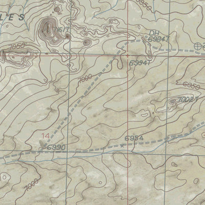 WY-THE PINNACLES: GeoChange 1979-2012 Preview 2