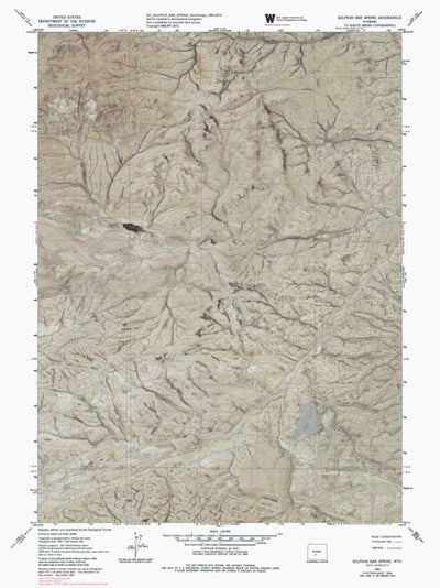 WY-SULPHUR BAR SPRING: GeoChange 1960-2012 Preview 1