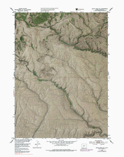 WY-SOUTH PASS CITY: GeoChange 1949-2012 Preview 1