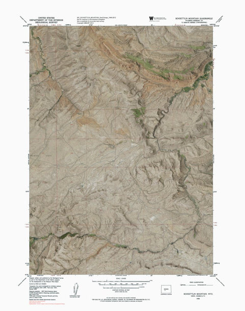 WY-SCHOETTLIN MOUNTAIN: GeoChange 1949-2012 Preview 1