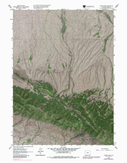WY-YOUNGS PASS: GeoChange 1960-2012 Preview 1