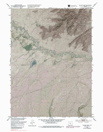 WY-SAVAGE PEAK: GeoChange 1947-2012 Preview 1