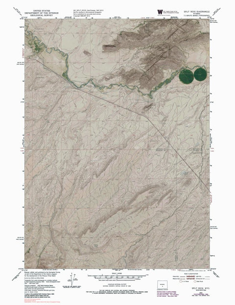WY-SPLIT ROCK: GeoChange 1947-2012 Preview 1