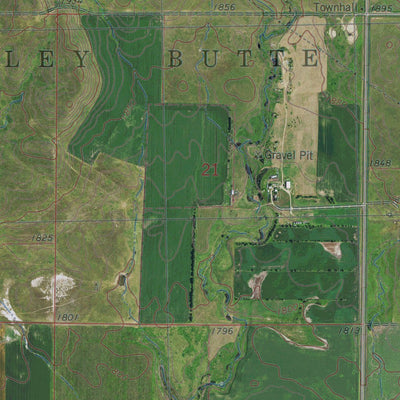 ND-MCKENZIE NW: GeoChange 1974-2014 Preview 3