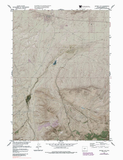 WY-JEFFREY CITY: GeoChange 1947-2012 Preview 1