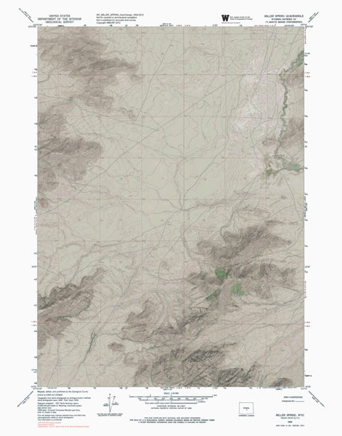 WY-MILLER SPRING: GeoChange 1954-2012 Preview 1