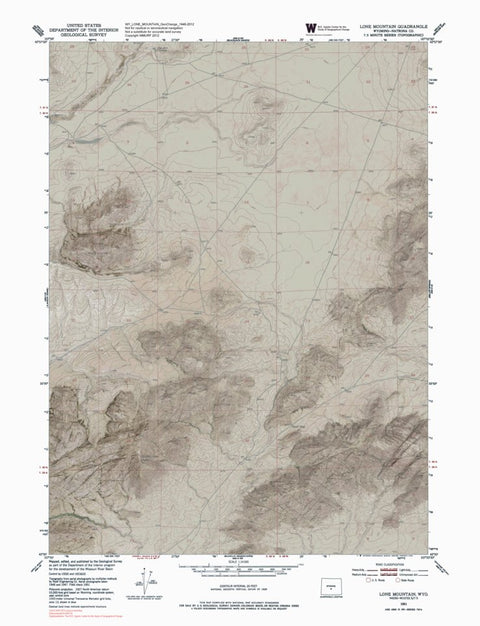 WY-LONE MOUNTAIN: GeoChange 1946-2012 Preview 1