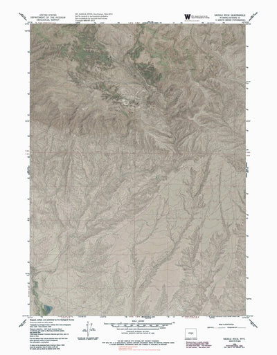 WY-SADDLE ROCK: GeoChange 1954-2012 Preview 1