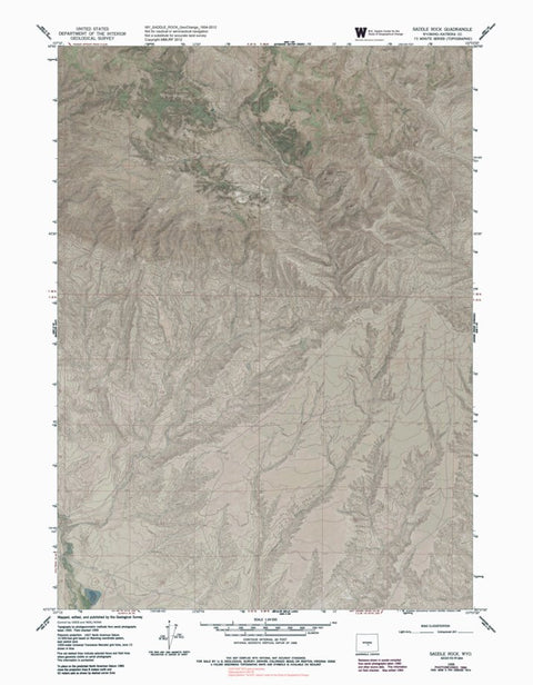 WY-SADDLE ROCK: GeoChange 1954-2012 Preview 1