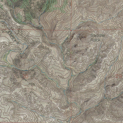WY-SADDLE ROCK: GeoChange 1954-2012 Preview 3