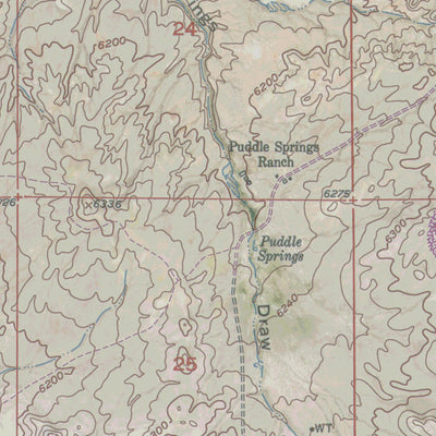 WY-PUDDLE SPRINGS: GeoChange 1949-2012 Preview 2