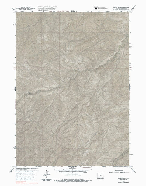 WY-BROAD MESA: GeoChange 1954-2012 Preview 1