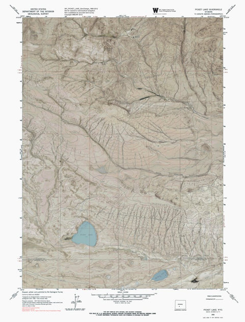 WY-PICKET LAKE: GeoChange 1960-2012 Preview 1