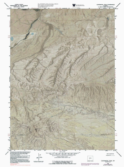 WY-CONTINENTAL PEAK: GeoChange 1956-2012 Preview 1