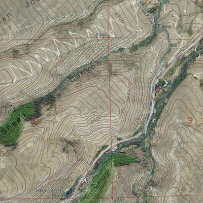 WY-MOUNT ARTER SE: GeoChange 1950-2012 Preview 3