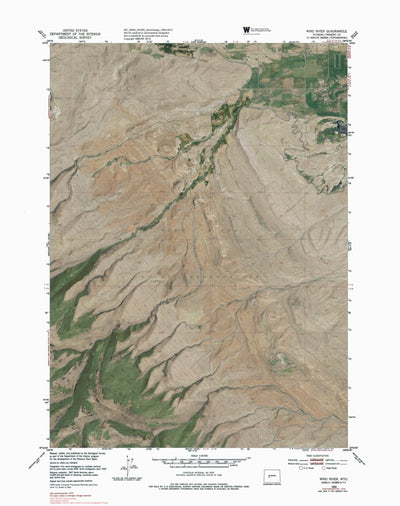 WY-WIND RIVER: GeoChange 1952-2012 Preview 1