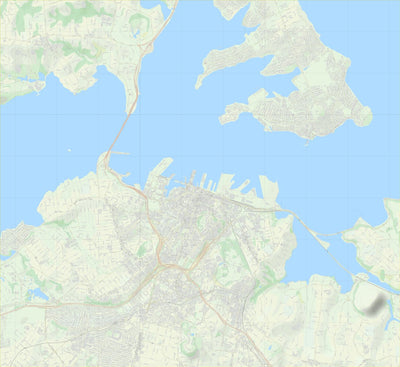 Auckland NZ Street Map Preview 1