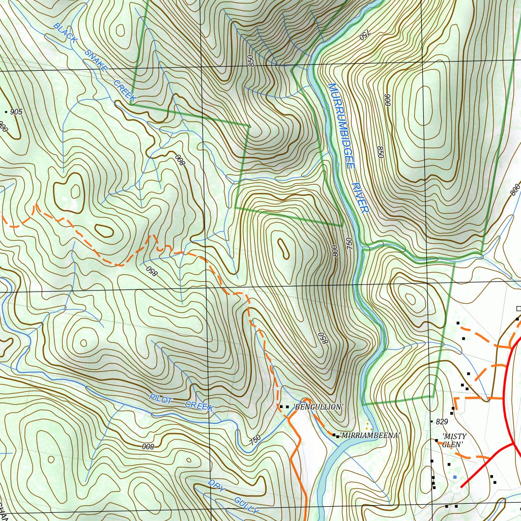 8725-4S COOMA Map by nswtopo | Avenza Maps