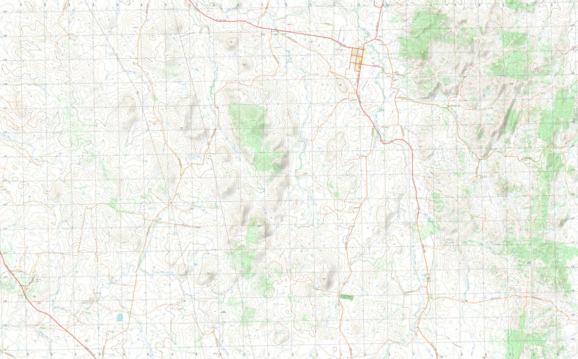 8628-1N RYE PARK Map by nswtopo | Avenza Maps